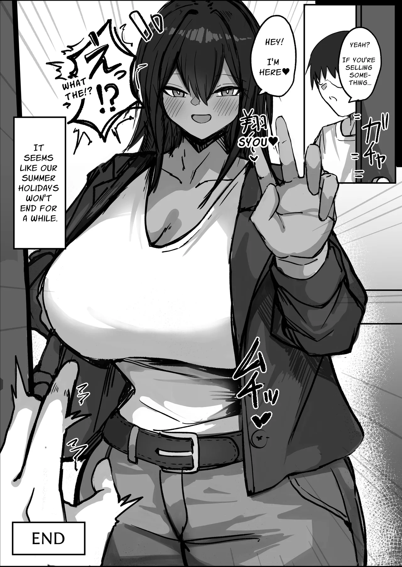 Hentai Manga Comic-Sex With My Tanned Busty Friend Who I Used To Think Was A Guy-Chapter 2-38